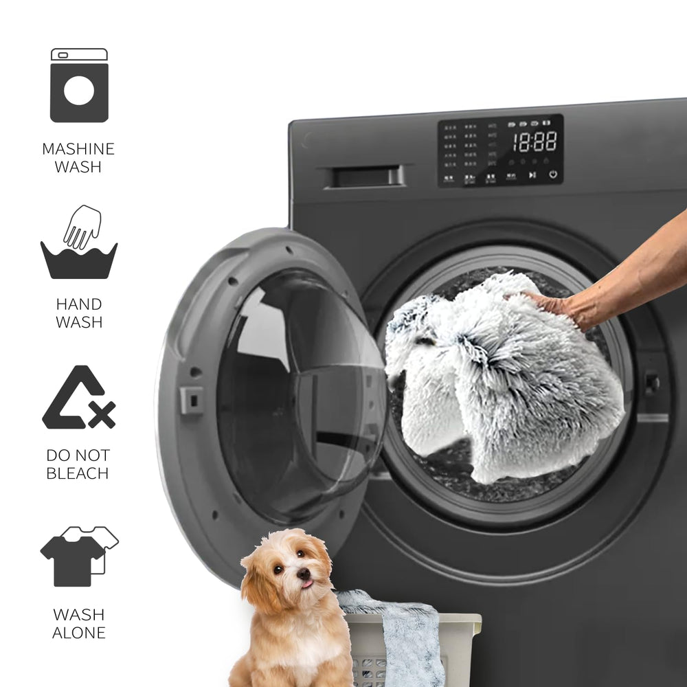 Snugglesinto removable washable pet pad simplifies cleanup after playtime.
