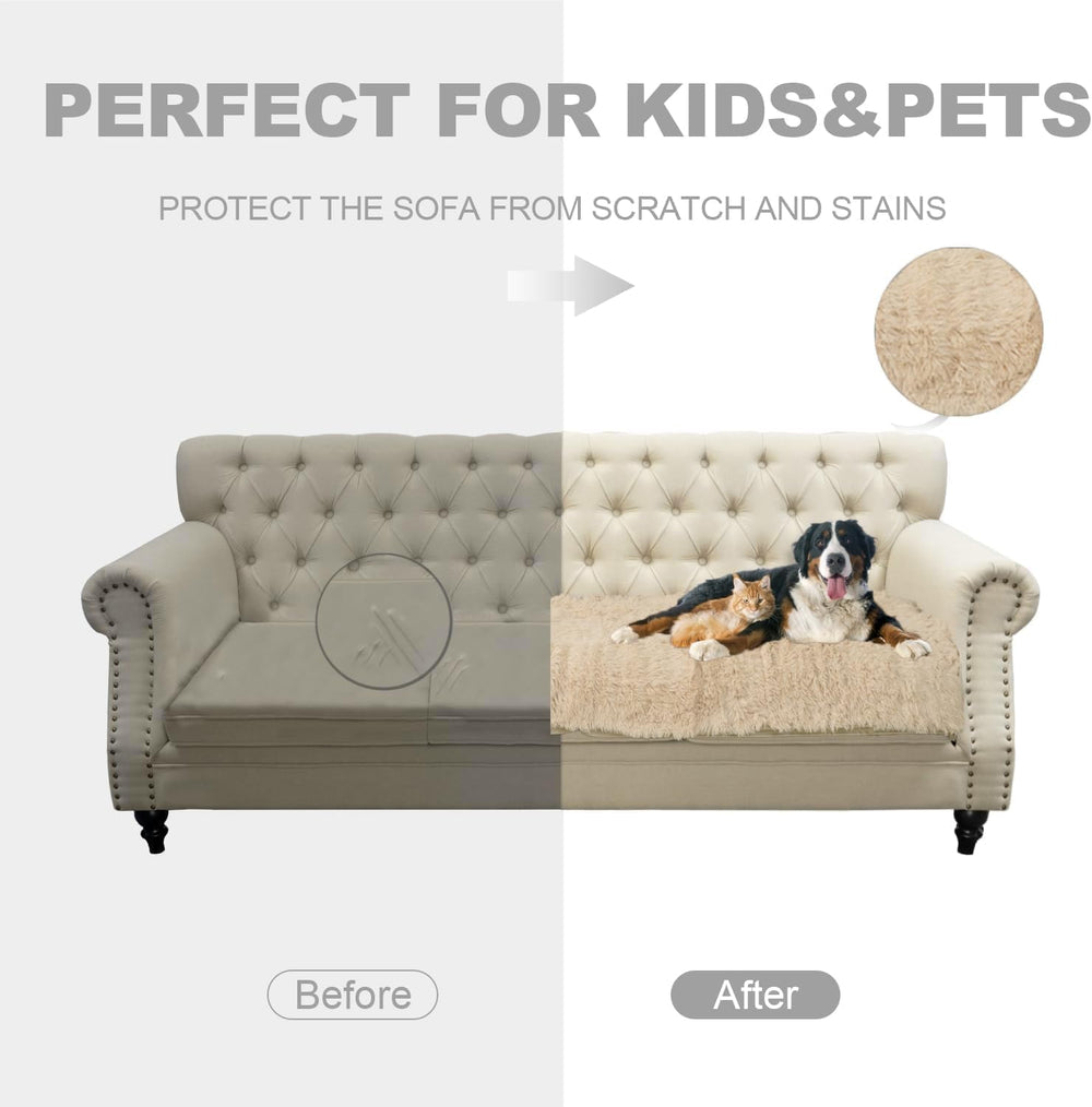 Snugglesinto waterproof lining detail demonstrates spill protection for sofas.