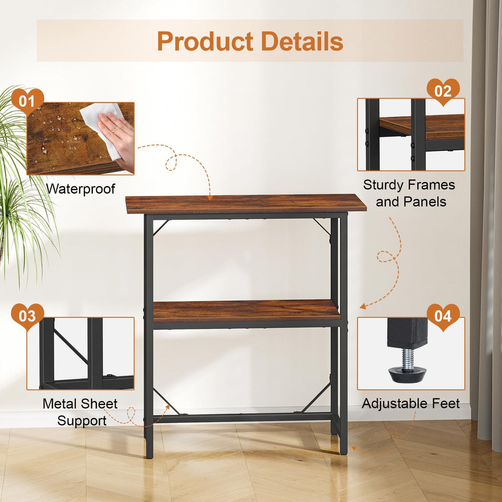 Snughome rustic brown finish enhances rooms with warm, natural appeal.
