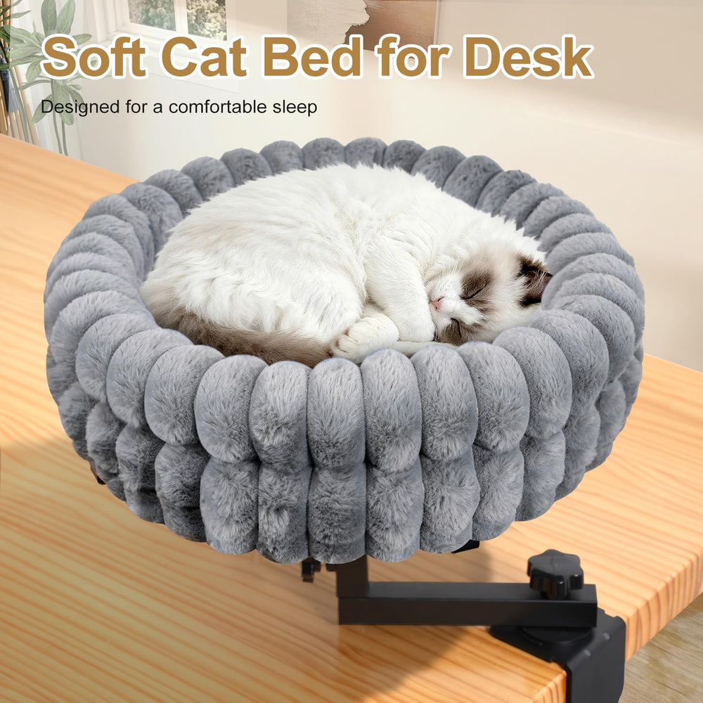 SoakSea plush surface creates a cozy cat perch near you
