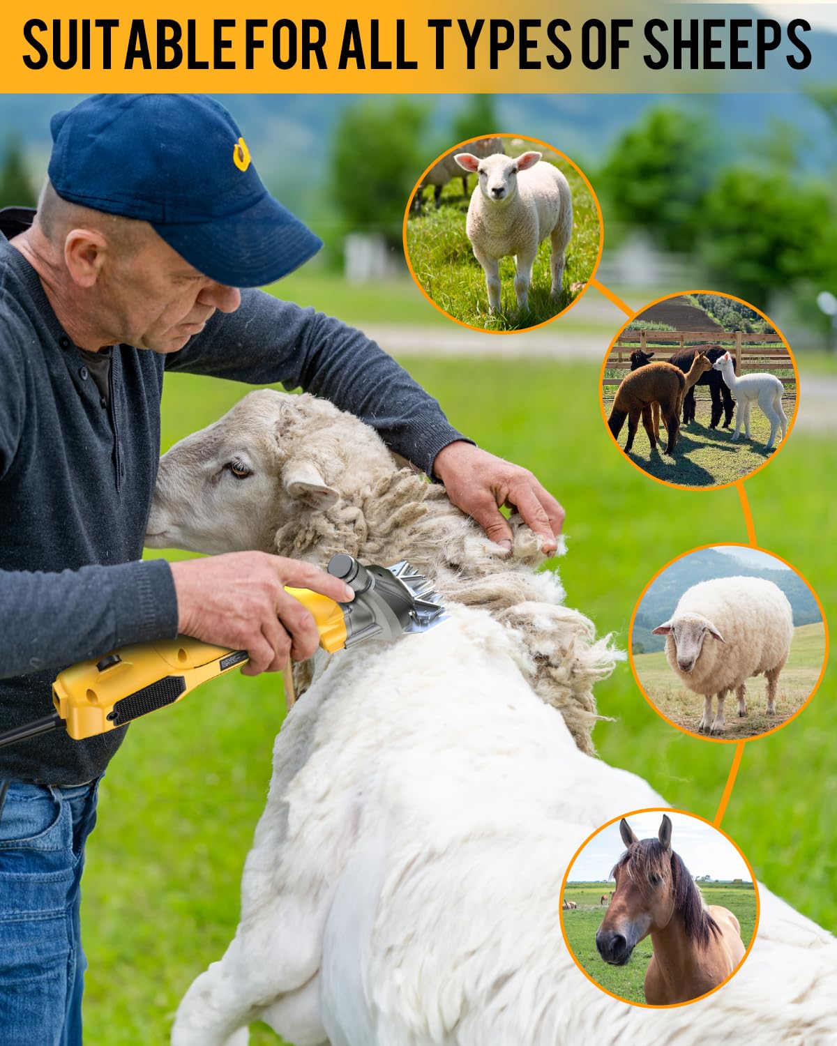 SOARFLY in-use shearing demonstrates professional results and efficiency