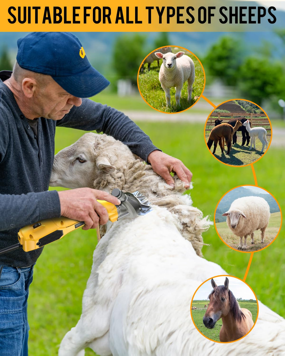 SOARFLY in-use shearing demonstrates professional results and efficiency