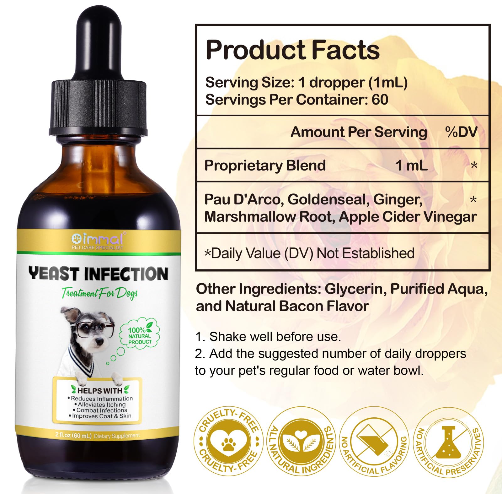 SOCATFOT yeast treatment coat shine after use