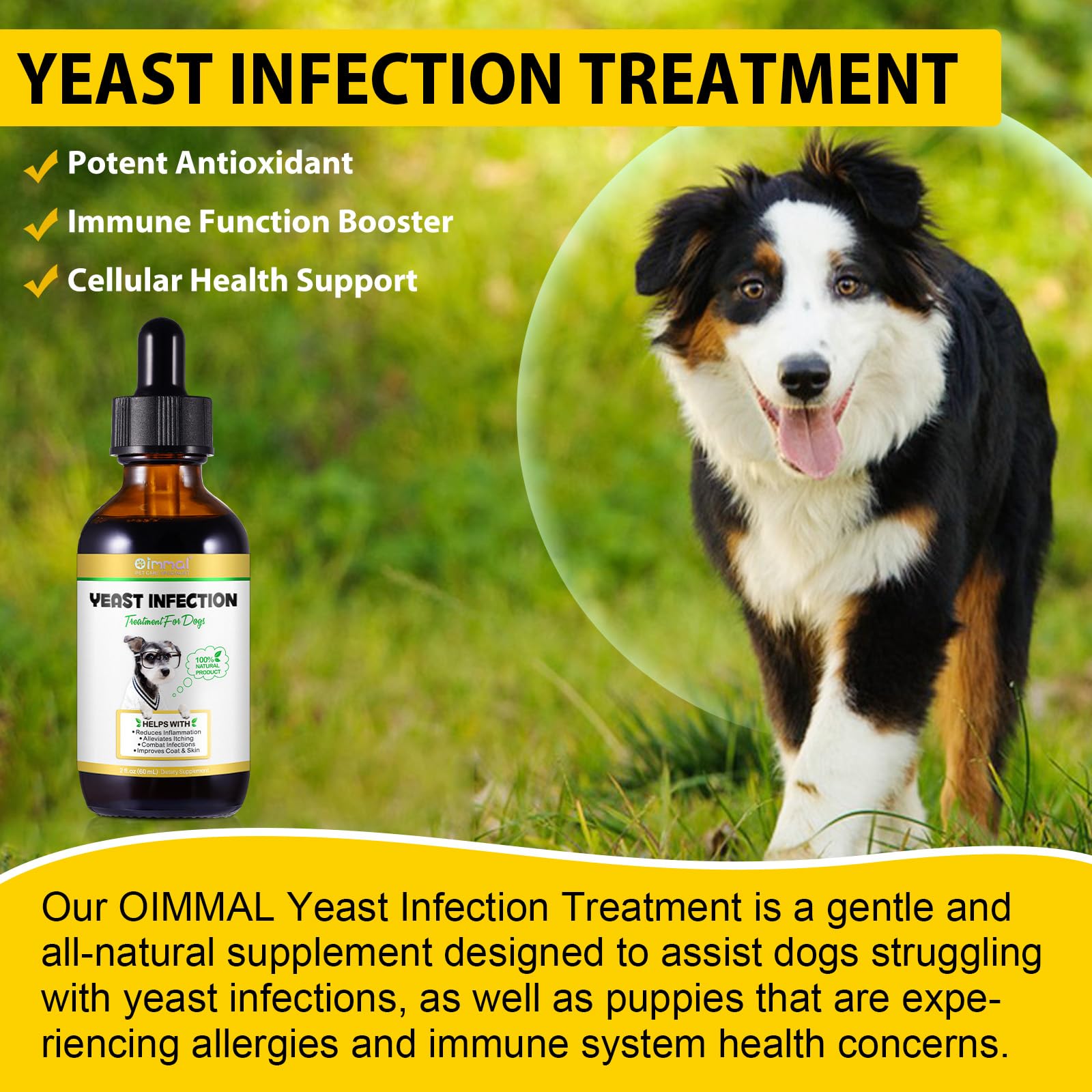 SOCATFOT yeast treatment helps ears stay cleaner