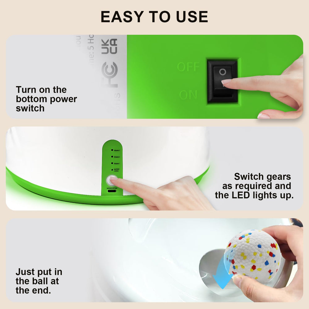 SOCO 2.2-inch ETPU balls are soft and lightweight for gentle indoor play