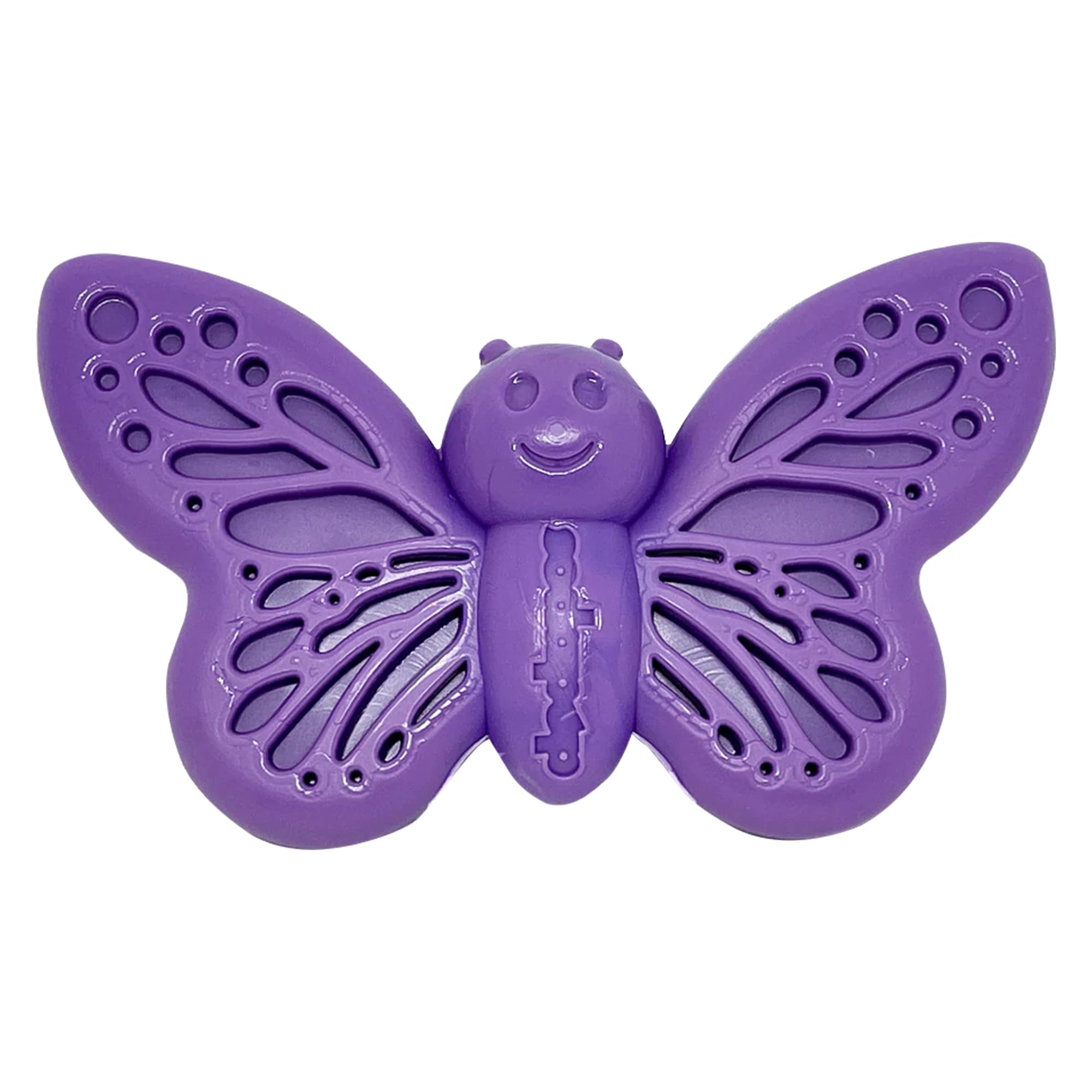 SodaPup Butterfly durability close-up highlights rugged nylon for tough chewers.