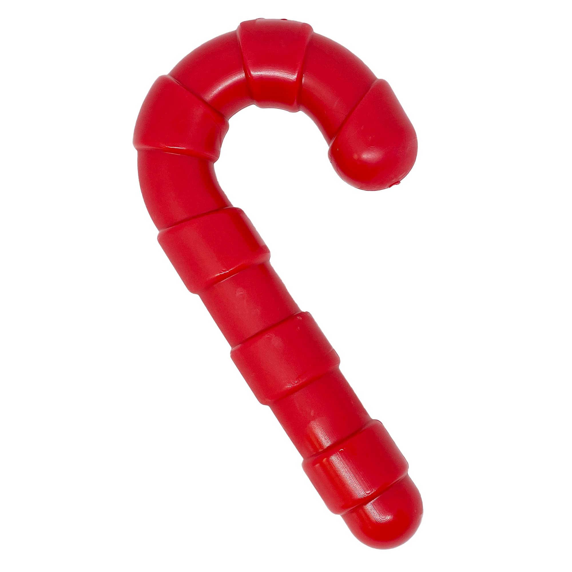 SodaPup Candy Cane product shot showing durable nylon chew for dogs and playfulness