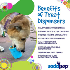 SodaPup Flower Pot floats in water, great for water-loving dogs.