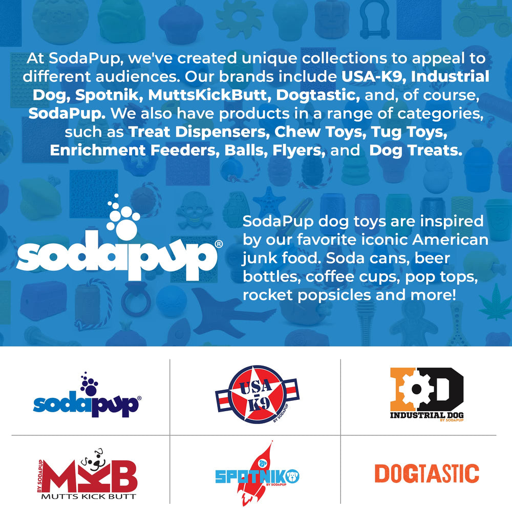 SodaPup Honey Bear USA-made production image highlighting ethical production and safe materials.