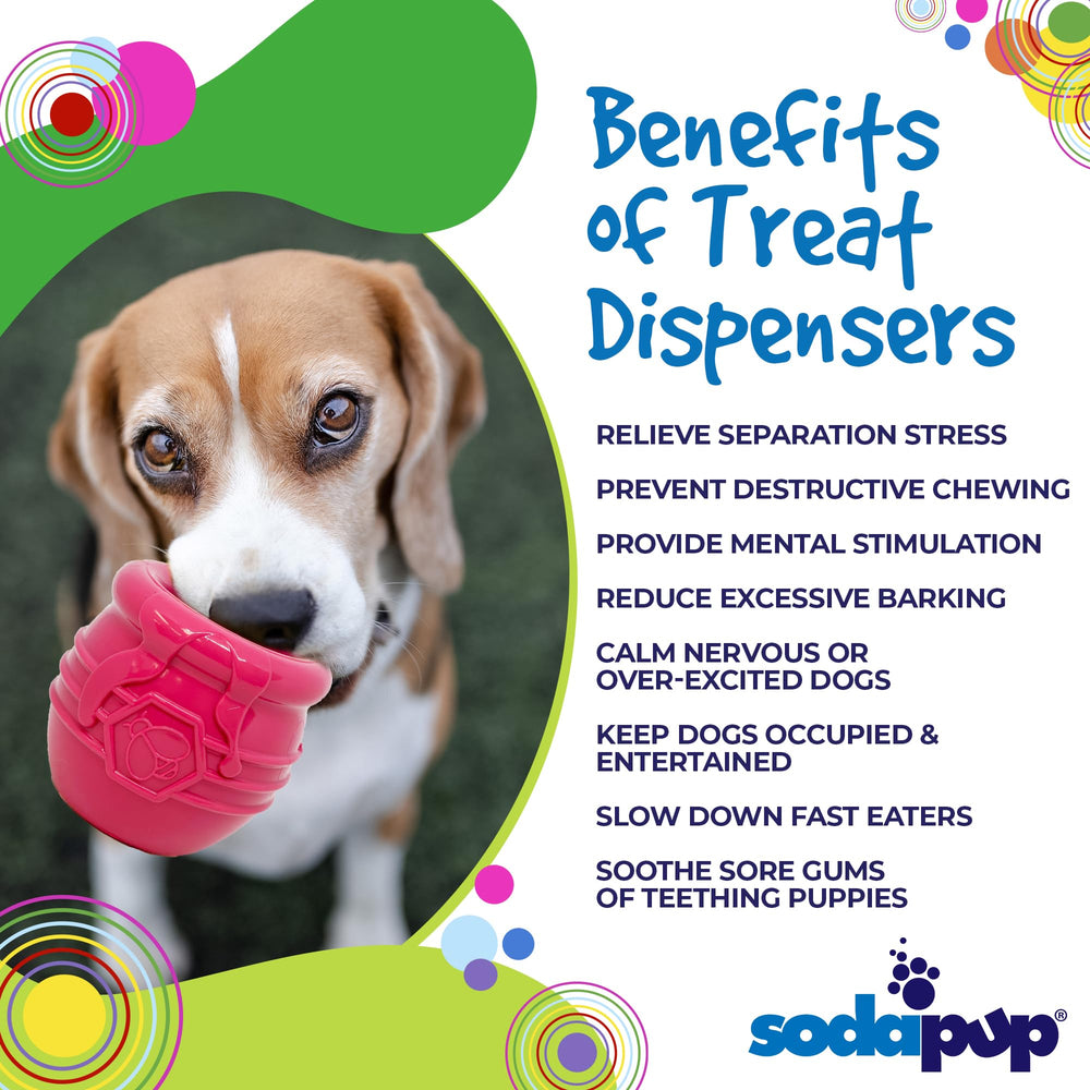 SodaPup Honey Pot uses non-toxic materials for safe play and easy cleaning.