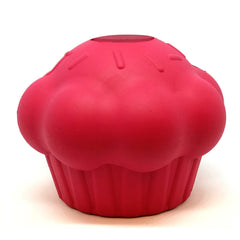 SodaPup MuttsKickButt Cupcake front view shows durable treat dispenser for dogs