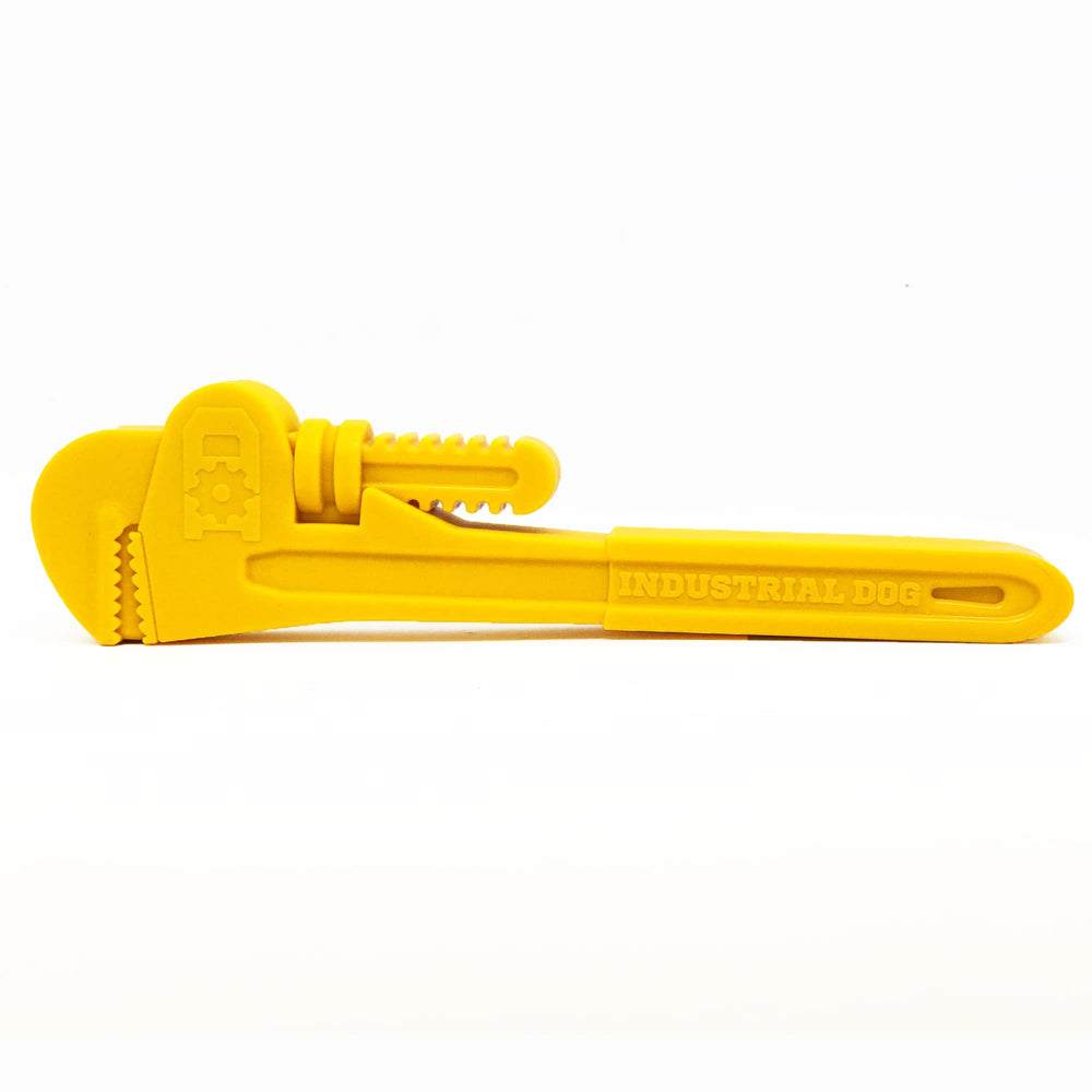 SodaPup Pipe Wrench toy shows non-toxic, food-safe nylon for safe chewing sessions.