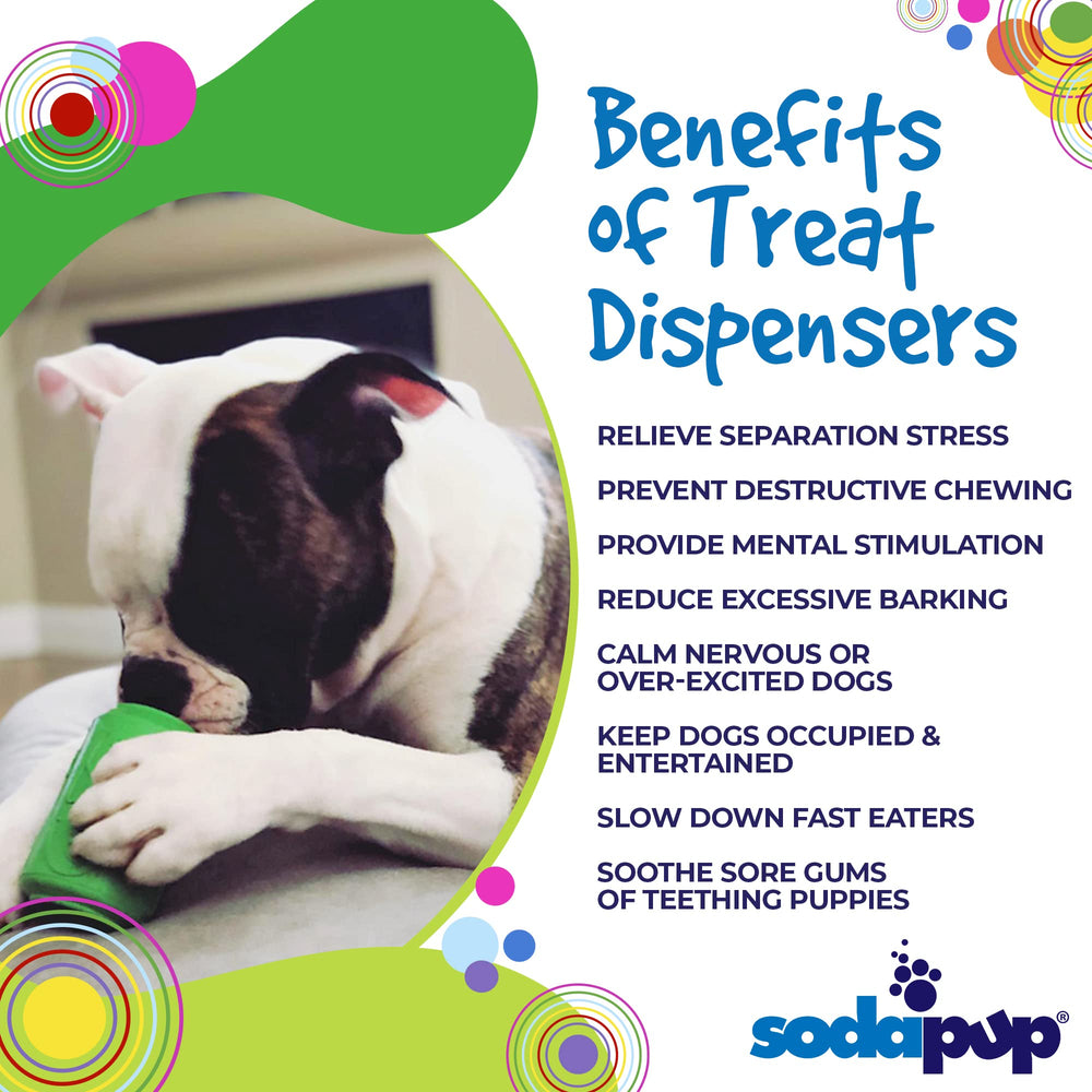 SodaPup Soda Can non-toxic materials and dishwasher-safe surface support easy cleanup.