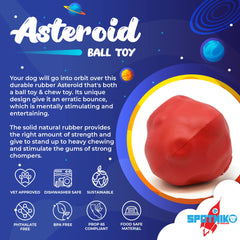 Spotnik Asteroid USA-made toy by SodaPup uses non-toxic materials for safe play