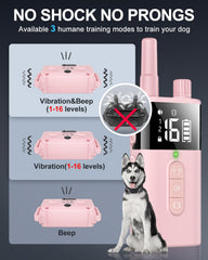 SODOG vibration-collar beeps synchronize with vibrations for effective training.