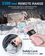 SODOG waterproof collar being used in wet conditions without worry.