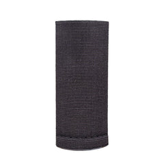 Sofa-Scratcher base under sofa leg, showing stable anchor for protection.