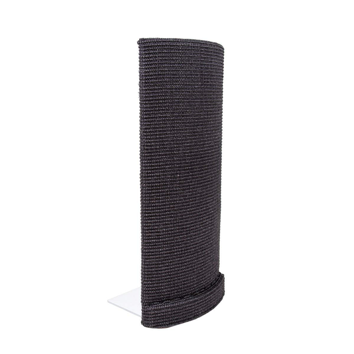 Sofa-Scratcher sisal panel in black, durable scratching surface for cats.