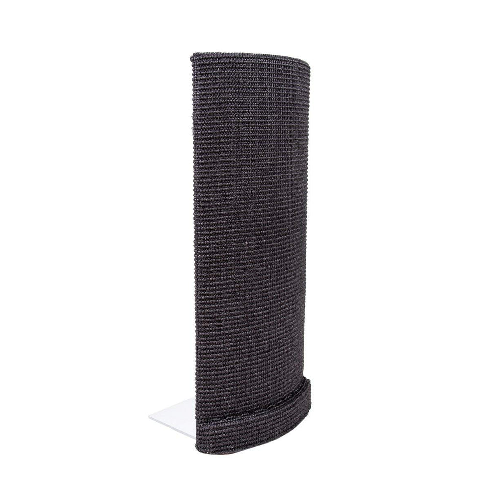 Sofa-Scratcher sisal panel in black, durable scratching surface for cats.