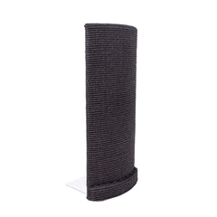 Sofa-Scratcher sisal panel in black, durable scratching surface for cats.