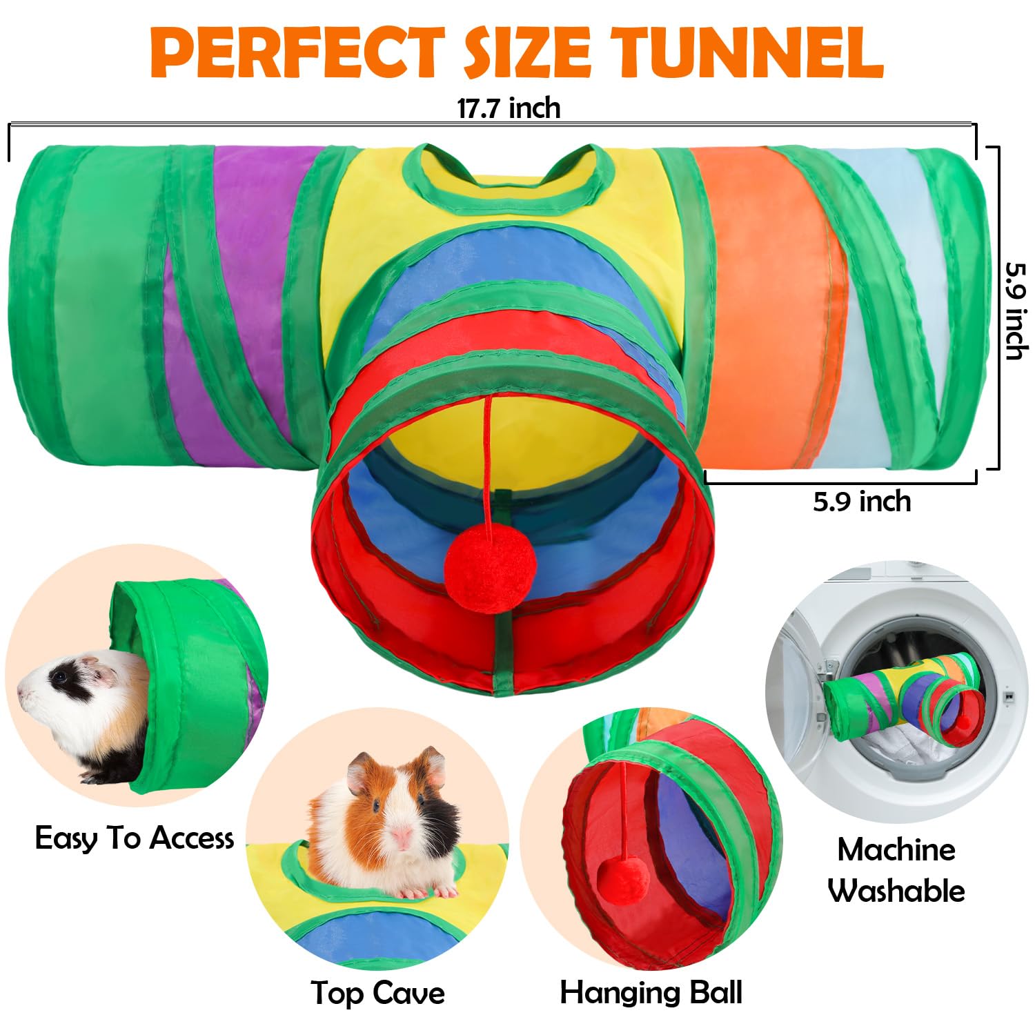 Sofier Guinea Pig Molar String supports natural chewing and dental wear.