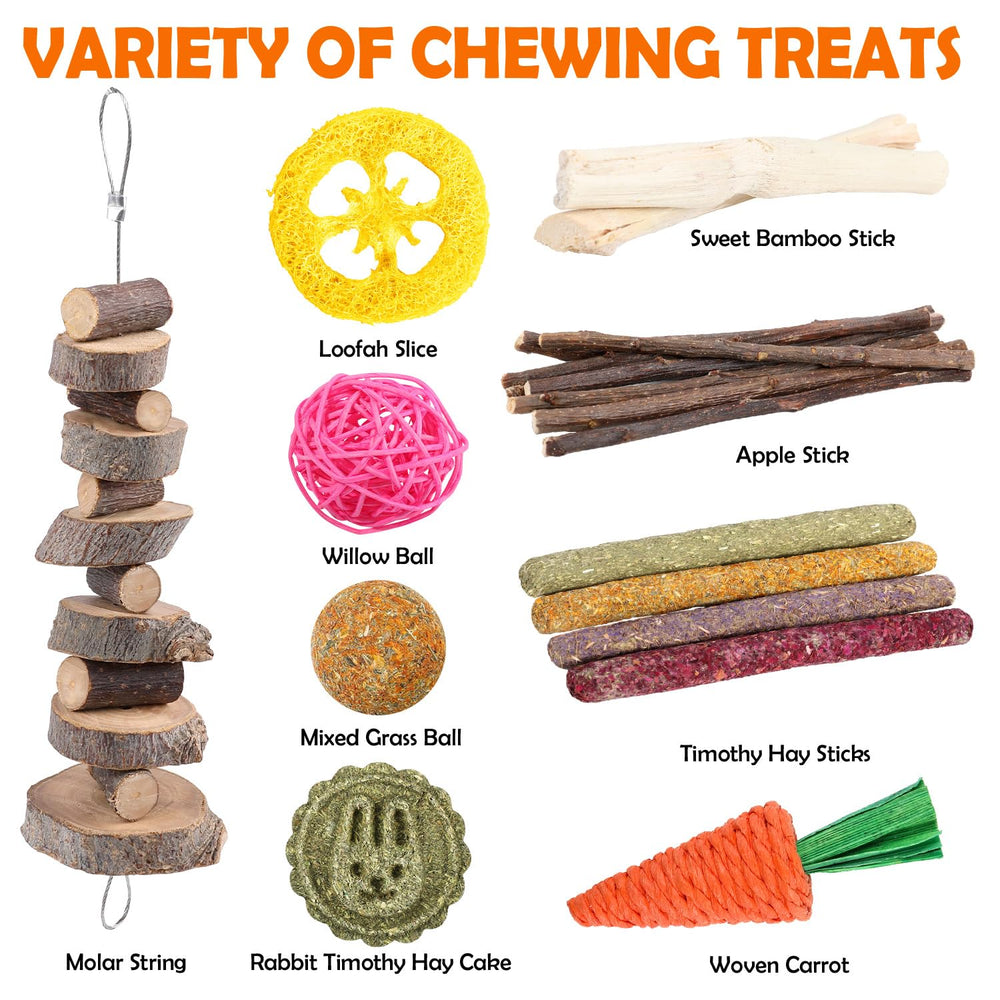 Sofier Timothy Hay Cakes offer tasty enrichment and balanced nibbling moments.