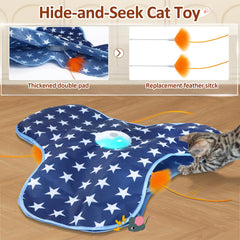 Sofolor feather wand motion activation illustrating dynamic play
