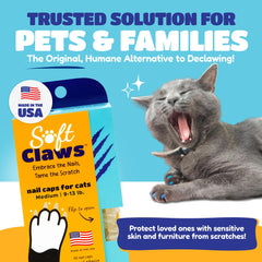 Soft Claws aplicación en tres pasos facilita la colocación