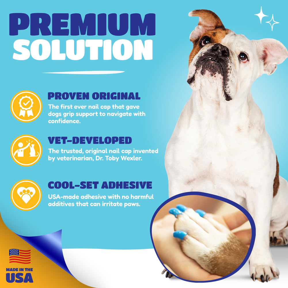 Soft Claws applicator tips image demonstrates quick, easy application aids.