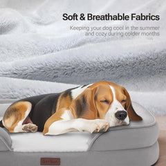 Soft Touch bed close-up on 3.5-inch side bolster for security