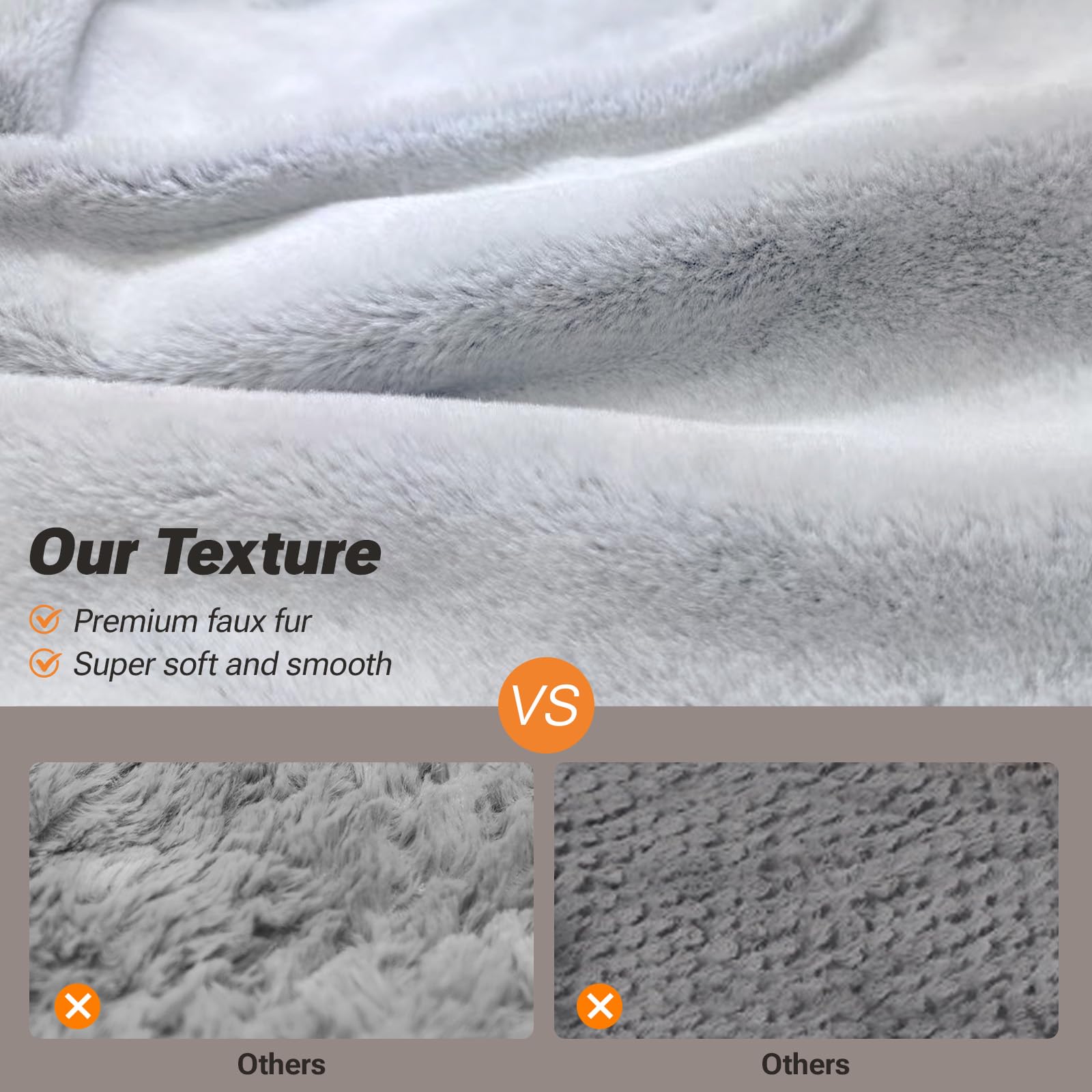 Soft Touch orthopedic foam filling inside for support