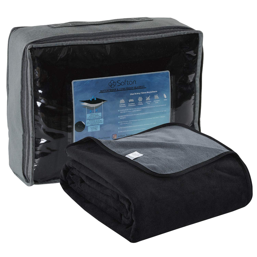 Softan blanket multi use shows indoor and outdoor versatility
