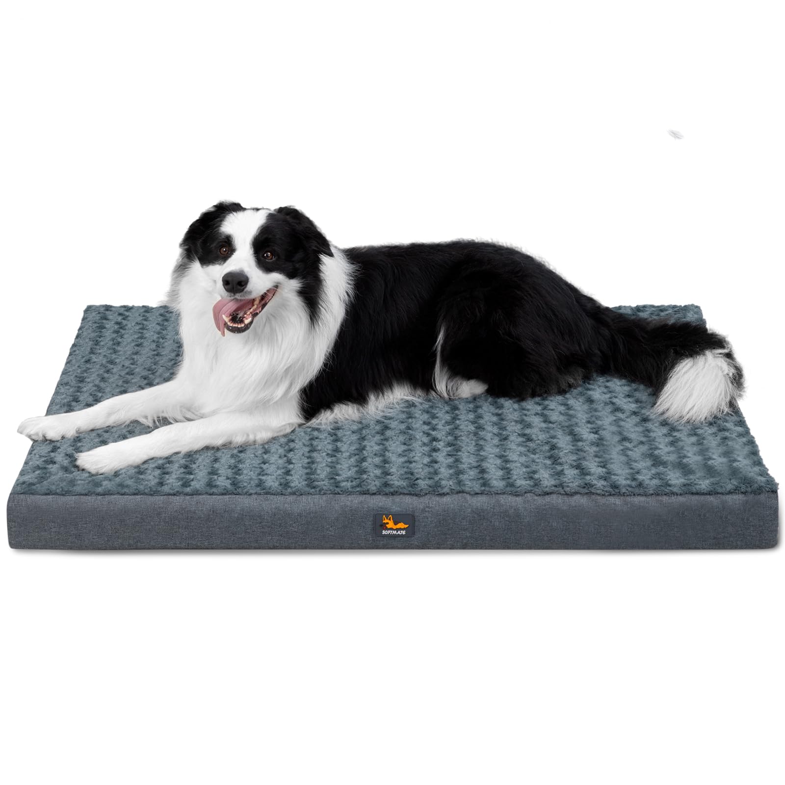 SOFTMATE XXXL dog bed with orthopedic foam supports large dogs during sleep
