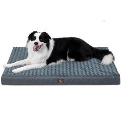 SOFTMATE XXXL dog bed with orthopedic foam supports large dogs during sleep