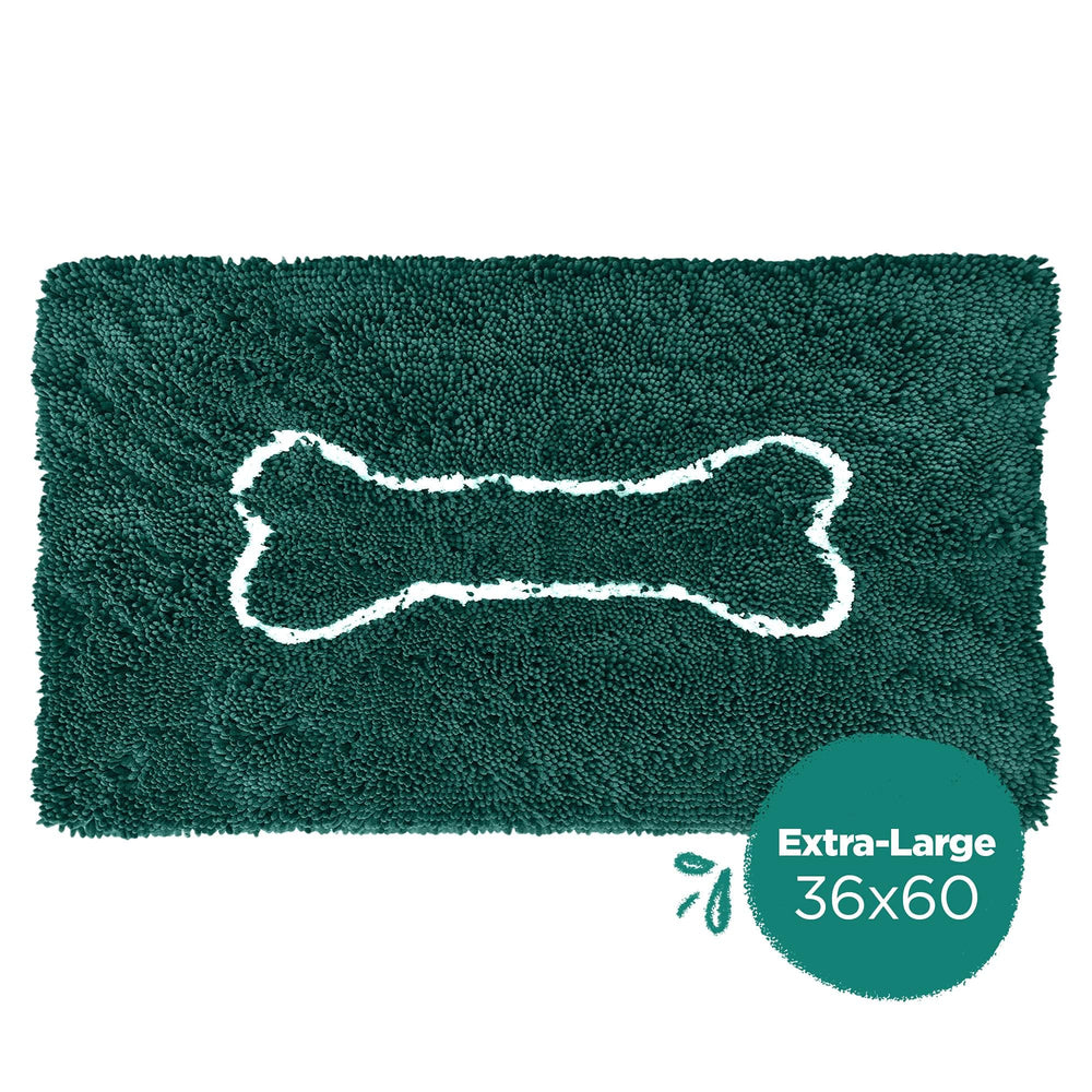 Soggy Doggy Doormat used as crate pad to help drying after rain