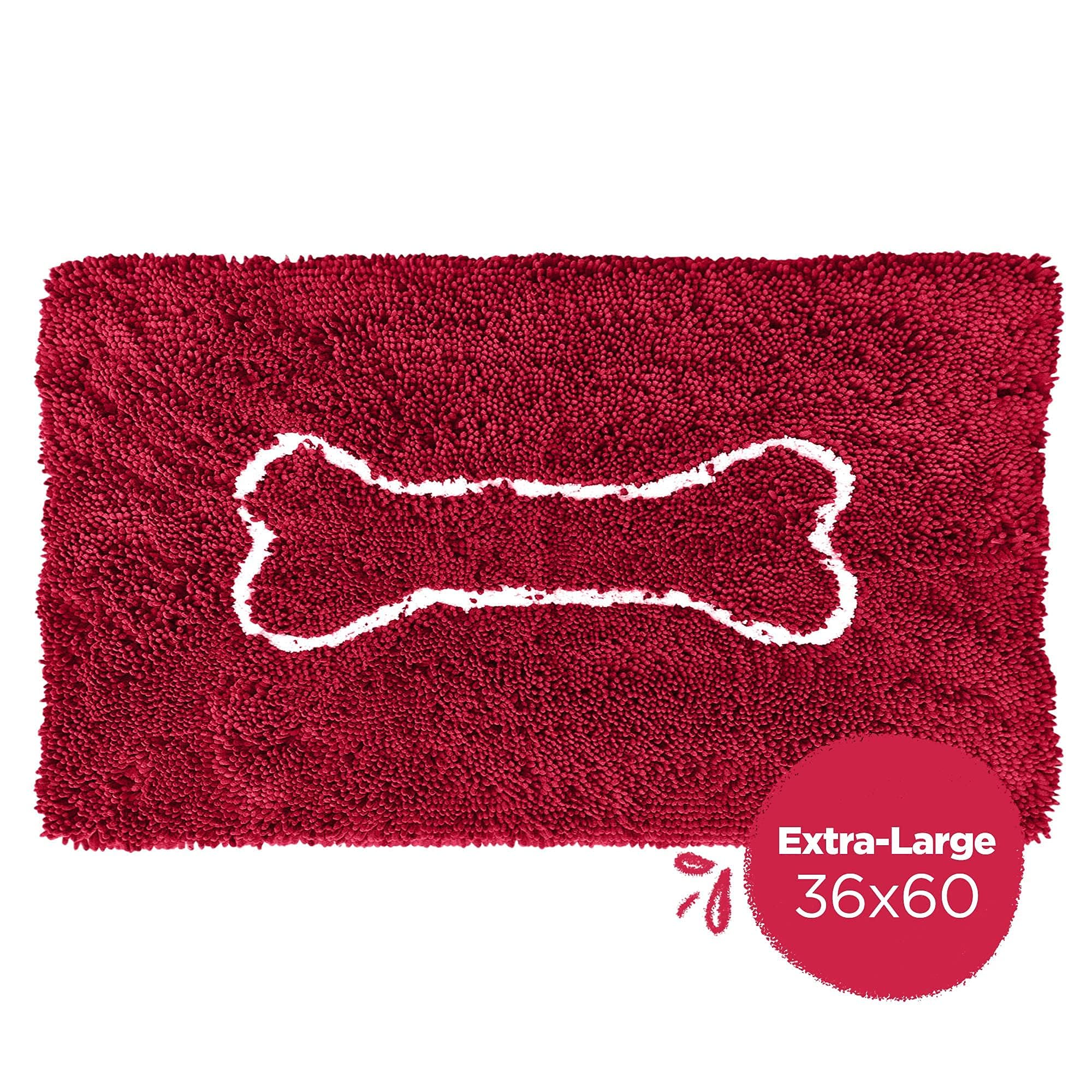 Soggy Doggy Doormat entryway scene with wet paws demonstrates mud control at the threshold