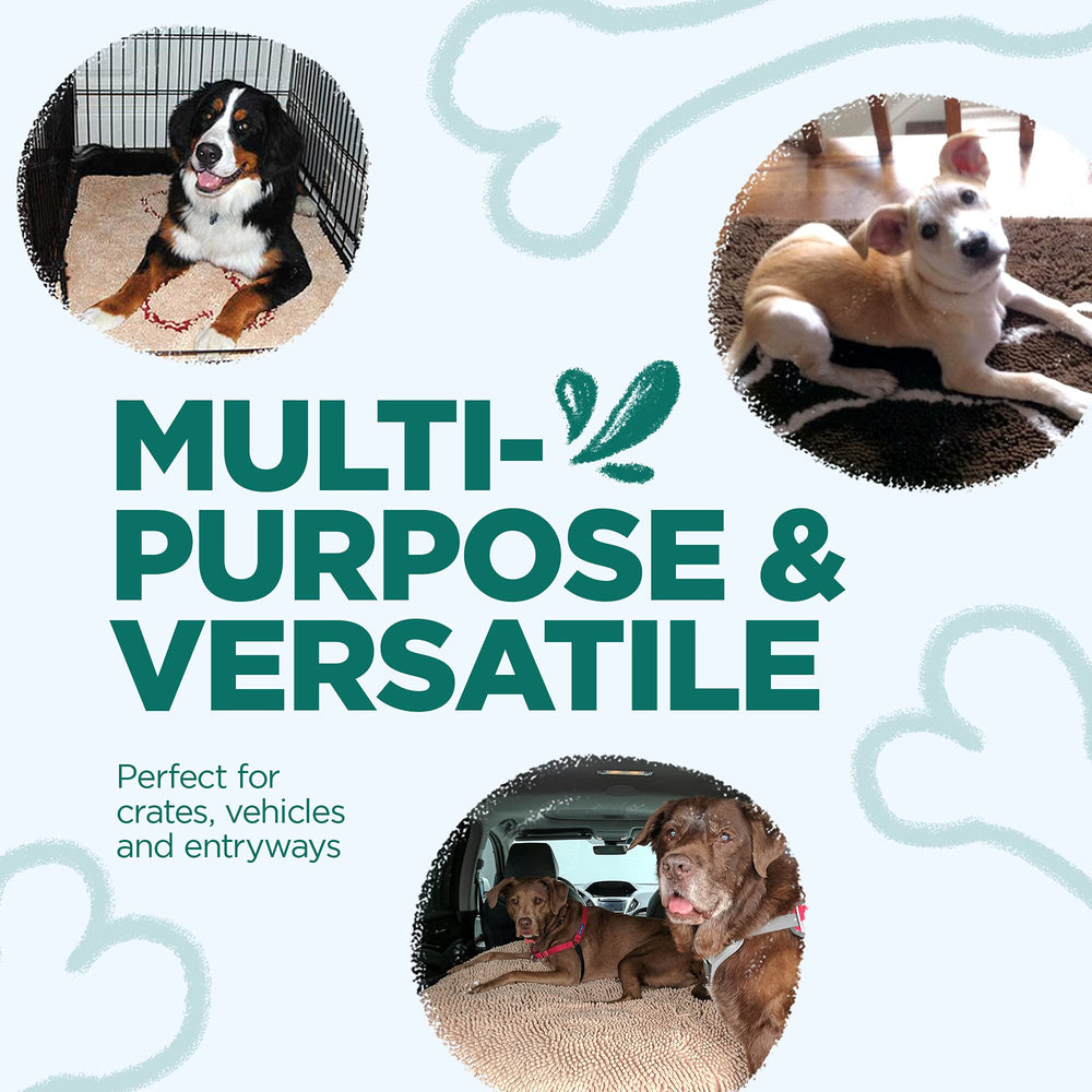 Soggy Doggy Doormat machine washable for easy cleaning