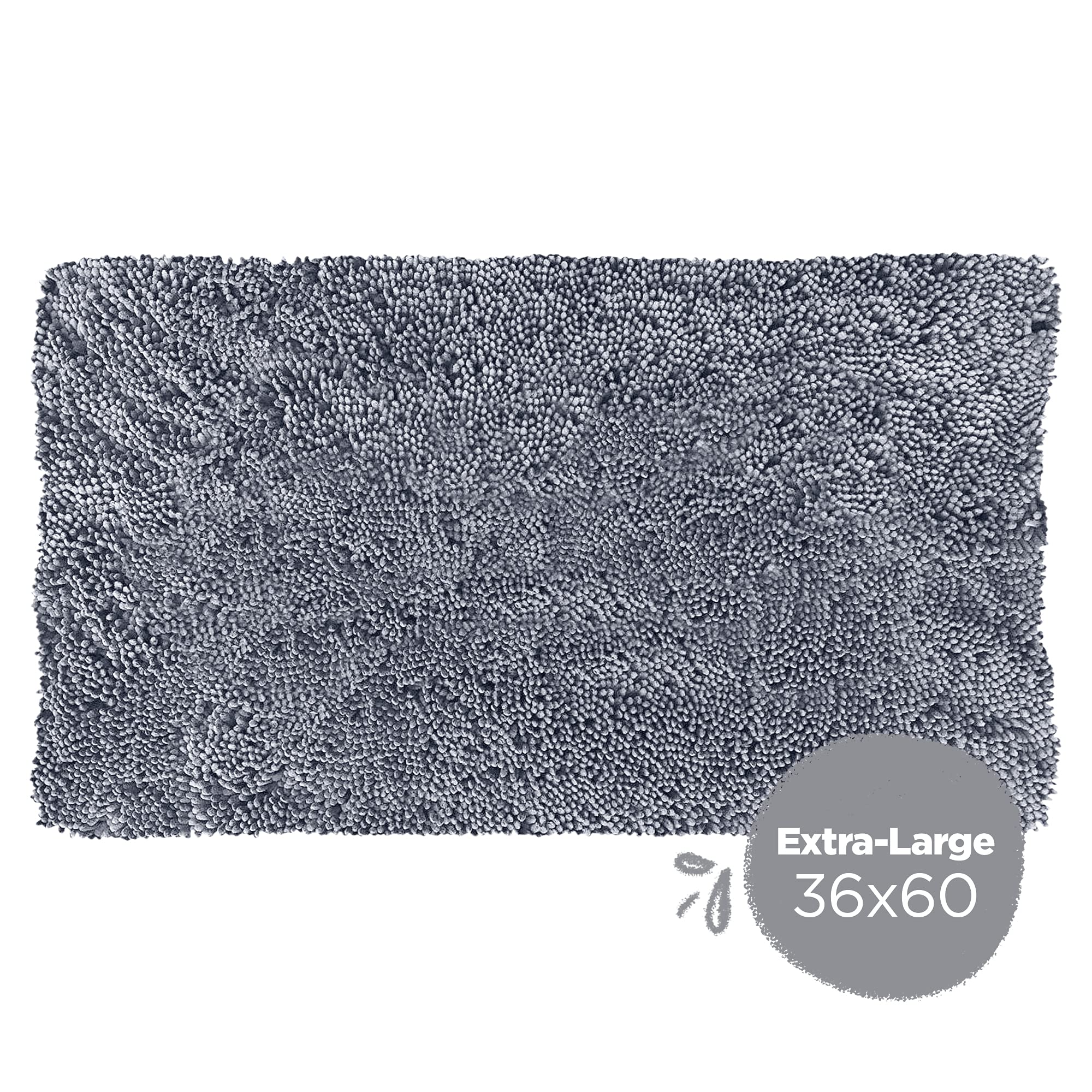 Soggy Doggy Doormat soft plush fibers provide cozy resting spot after play