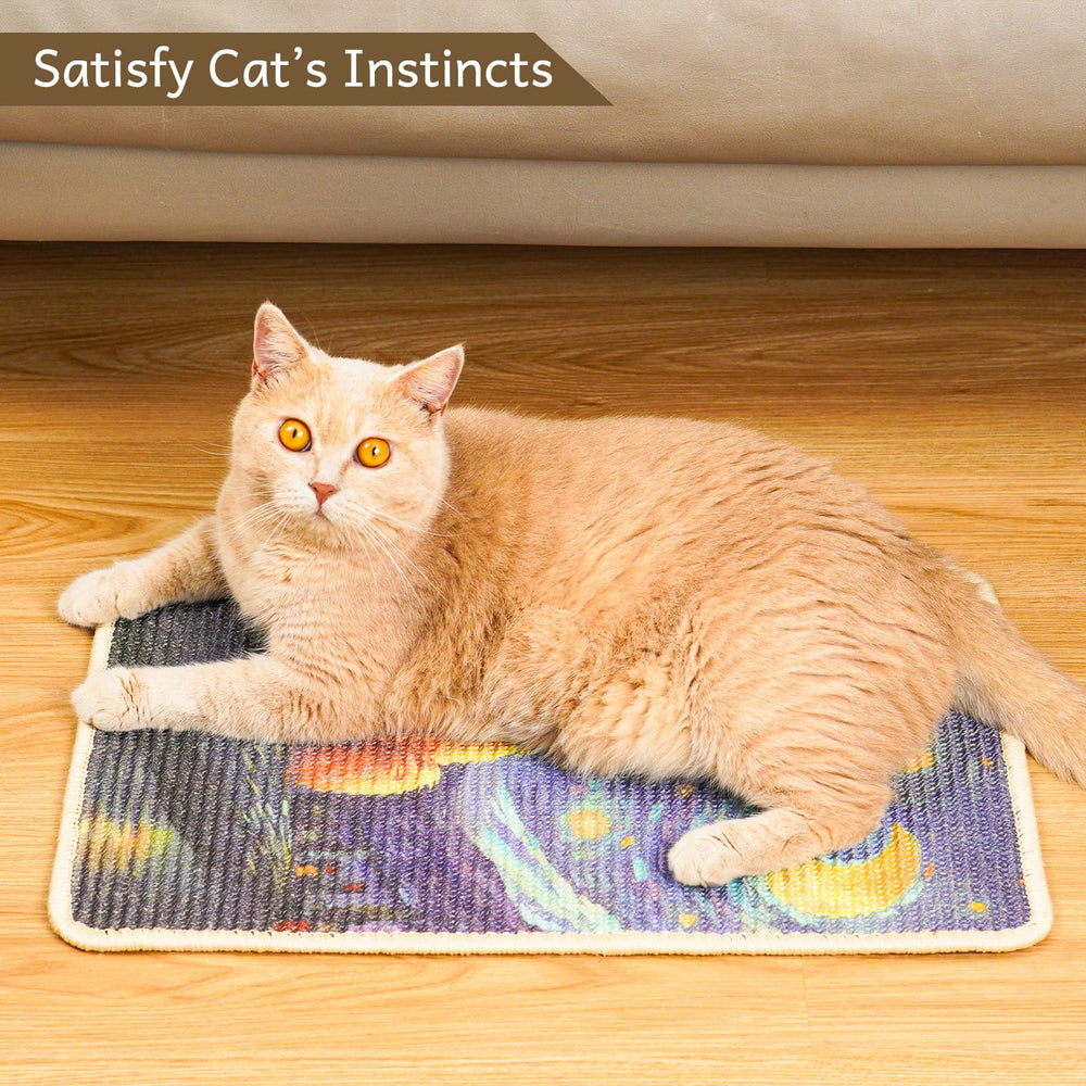 SOLDAY cat scratching on furniture demonstrates furniture protection and home cleanliness.