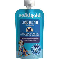Solid Gold broth toppers for picky eaters add aroma and variety to meals.