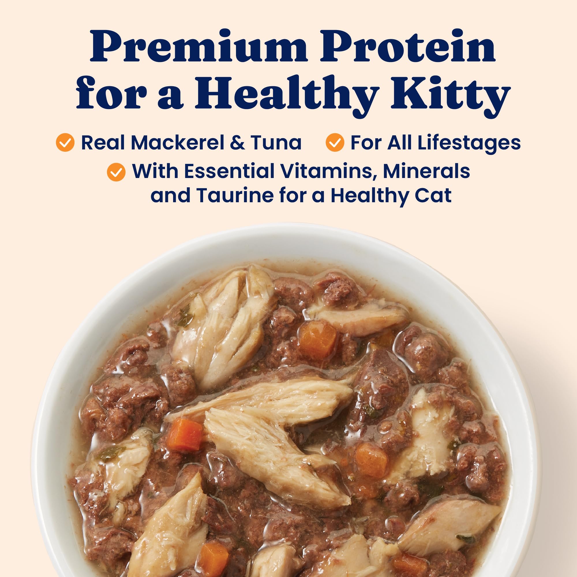 Solid Gold Five Oceans grain-free shreds in gravy in a bowl for hydration