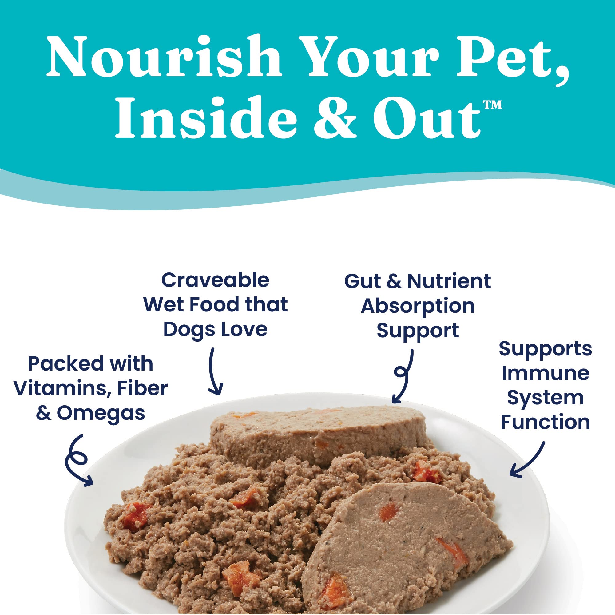 Solid Gold Hund-N-Flocken 20 superfoods image highlights natural nutrition support.
