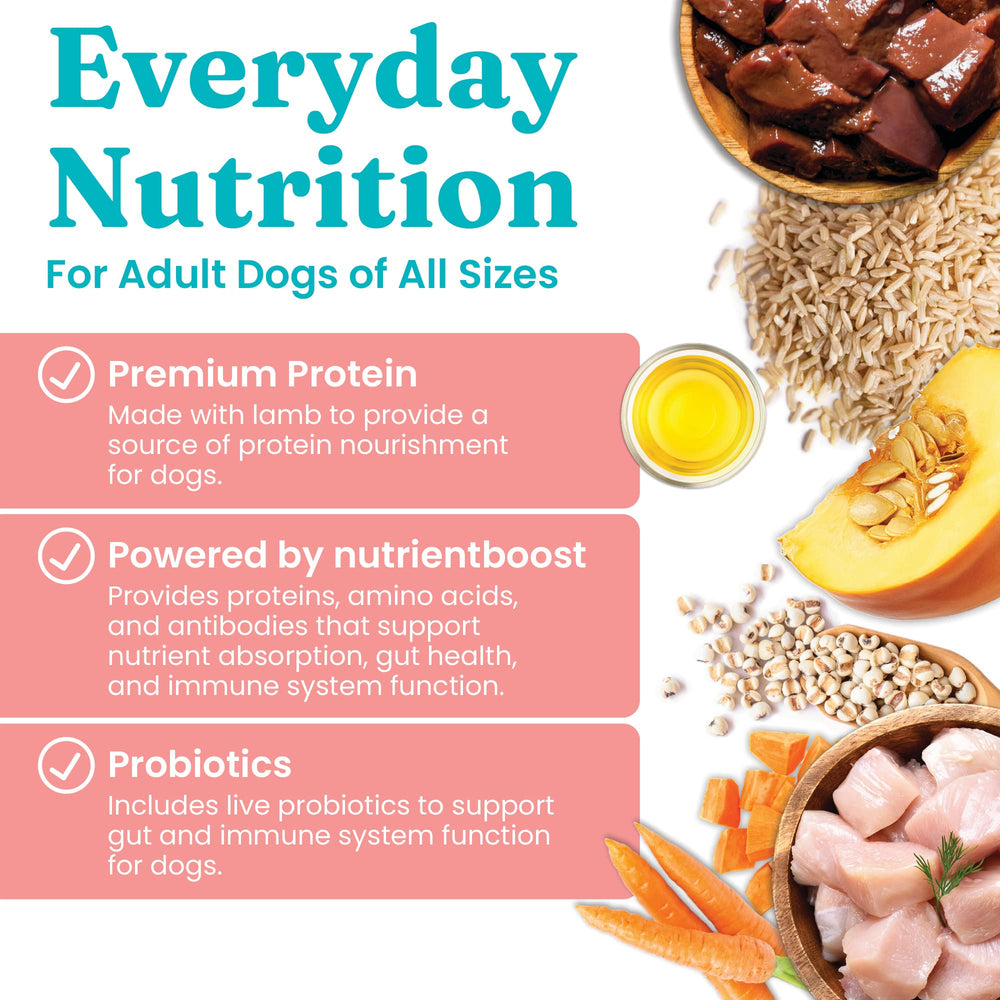 Solid Gold Hund-N-Flocken with whole grains emphasizes balanced nutrition and digestibility.
