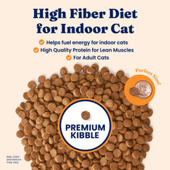 Solid Gold Indoor Dry Cat Food-probiotics-label-closeup demonstrates protected probiotics supporting gut health.