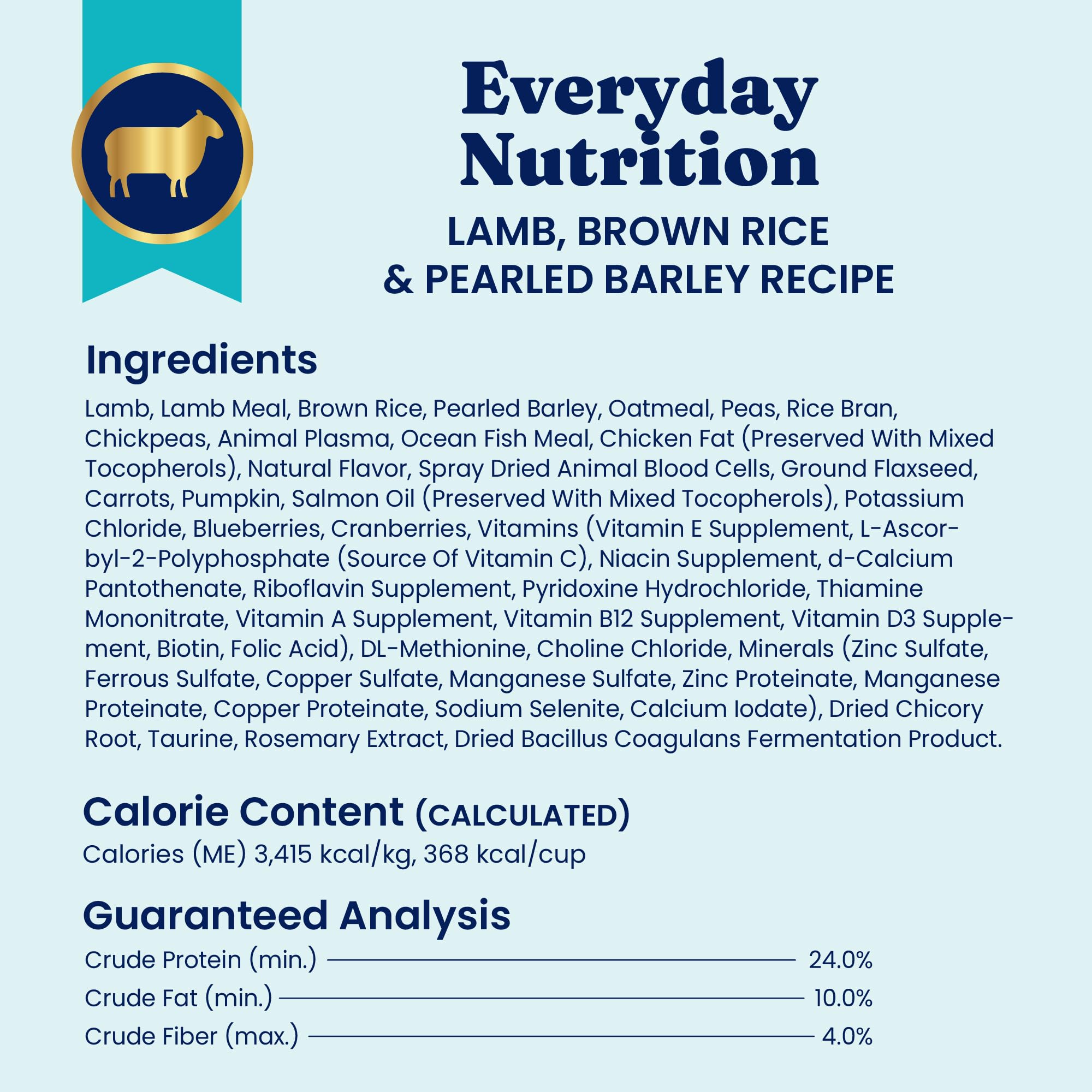 Solid Gold Nutrientboost label showcases enhanced nutrient absorption.