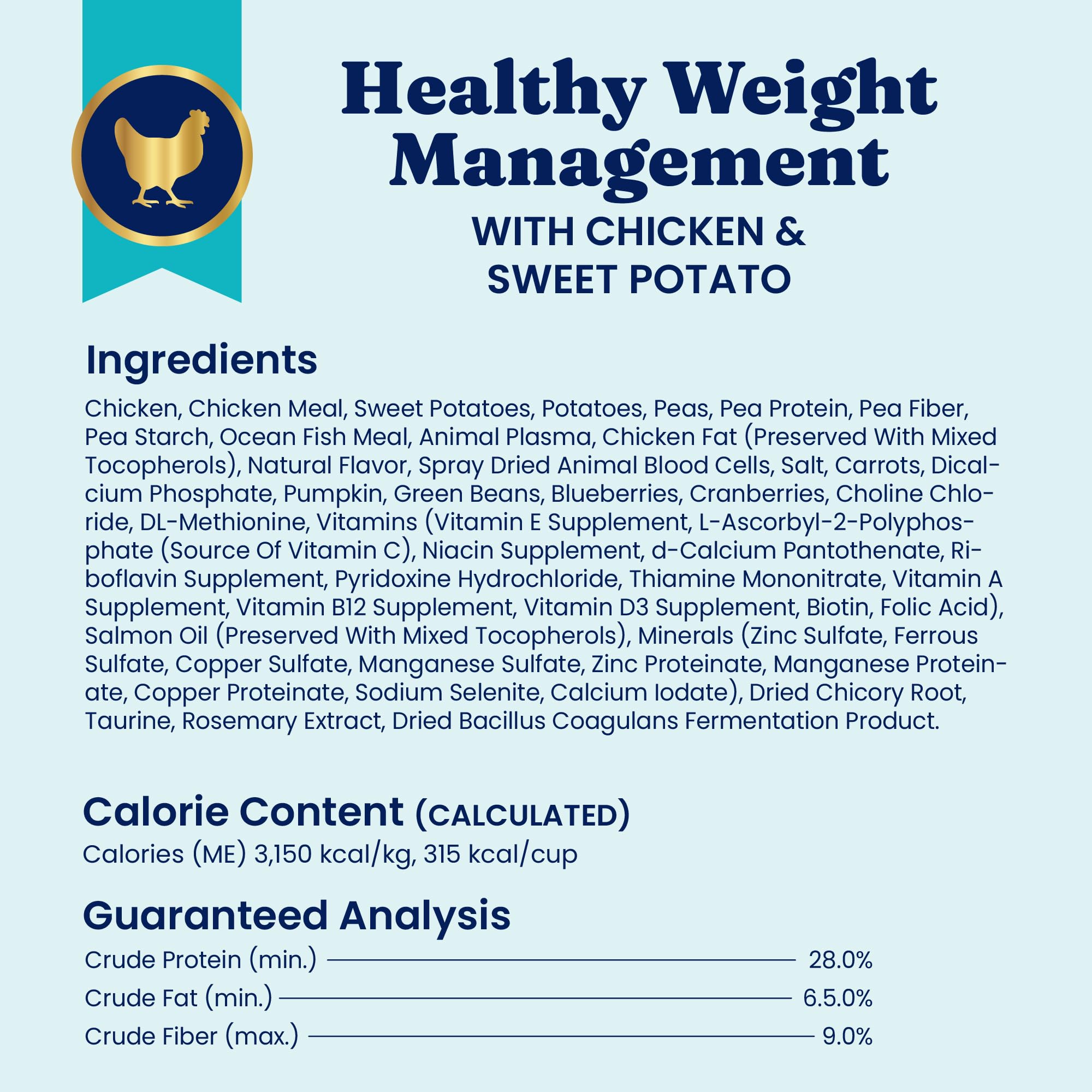 Solid Gold Nutrientboost 22lb bag is convenient for feeding.
