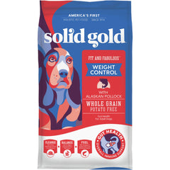 Solid Gold probiotics graphic highlights gut health and immune support through daily feeding.