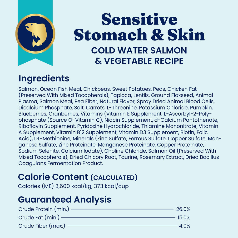 Solid Gold artificial-dyes-free label emphasizes clean ingredients