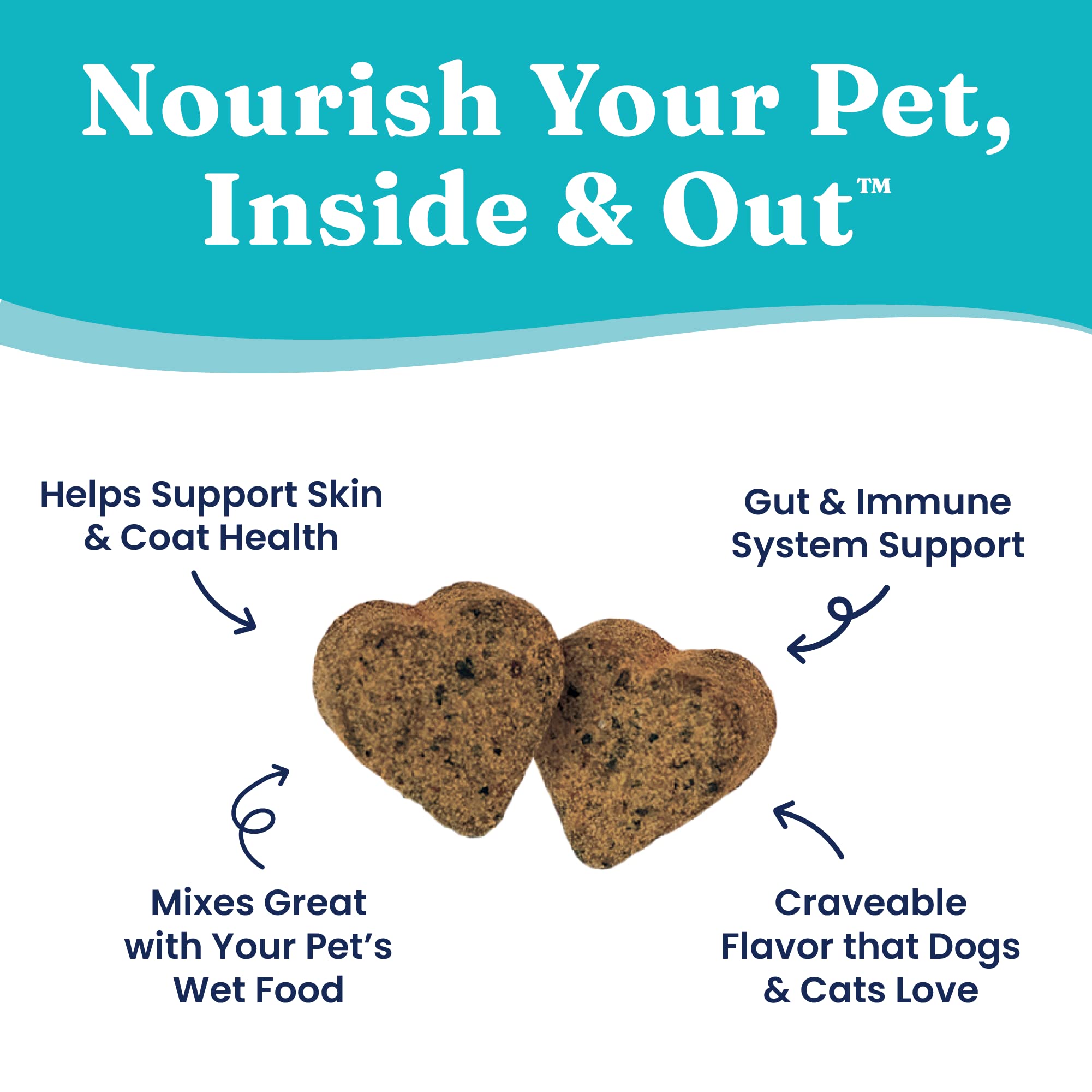 Solid Gold SeaMeal cat chews demonstrate wellness support for indoor cats.