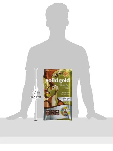 Solid Gold Sensitive Stomach pumpkin-fiber image underscores fiber for digestion.
